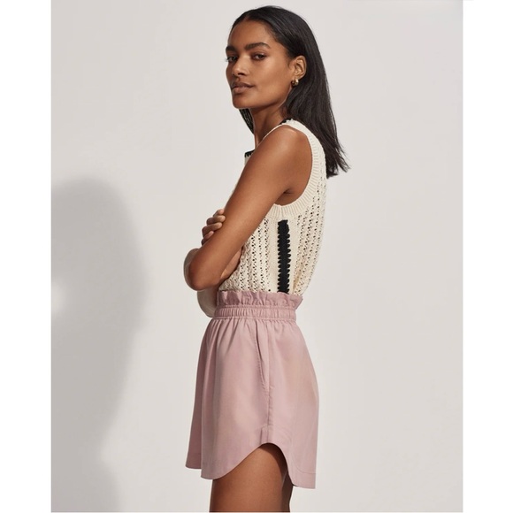 VARLEY | $88 The Jonas High-Rise Short in Woodrose, Size Small - Picture 4 of 15